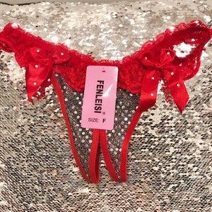 Sexy Woman Lingerie Underwear Red